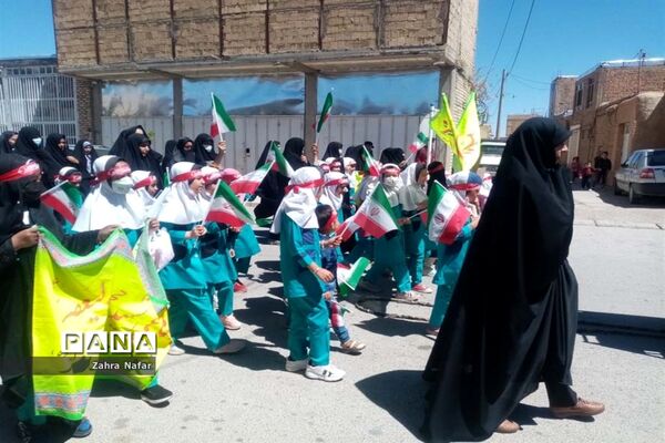 حضورمردم شهر بهمن در راهپیمایی روز جهانی قدس