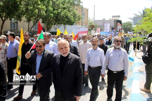 راهپیمایی روز جهانی قدس در بوشهر
