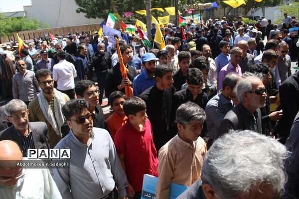 راهپیمایی روز جهانی قدس در بوشهر