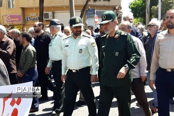 حضور حماسی مردم کاشان در راهپیمایی روز جهانی قدس