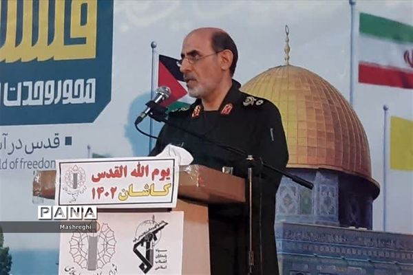 حضور حماسی مردم کاشان در راهپیمایی روز جهانی قدس