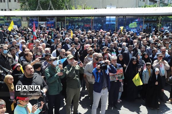 راهپیمایی روز قدس در تهران
