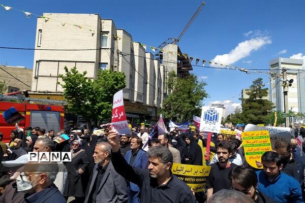 راهپیمایی روز قدس در البرز