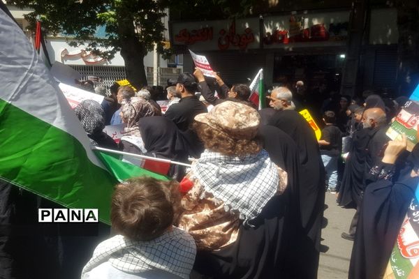 راهپیمایی روز قدس در البرز