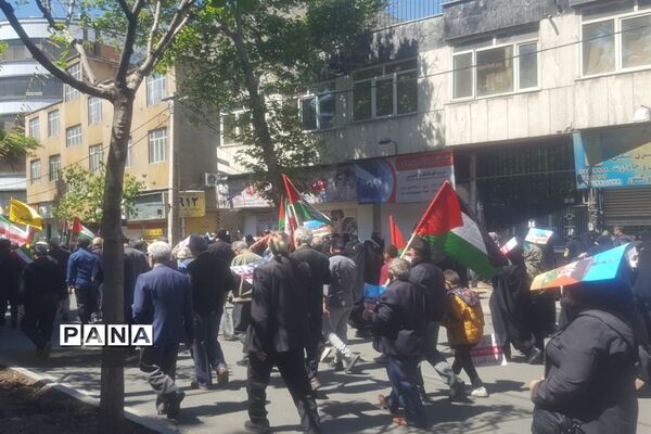 راهپیمایی روز قدس در البرز