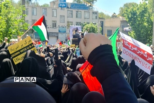 راهپیمایی روز قدس در البرز