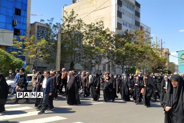 راهپیمایی روز قدس در البرز