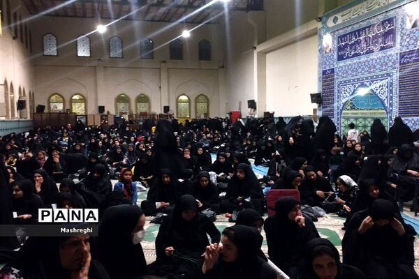 مراسم احیا شب بیست وسوم ماه مبارک رمضان در آستان مقدس امامزاده قاسم بن علی‌النقی (ع) آران و بیدگل