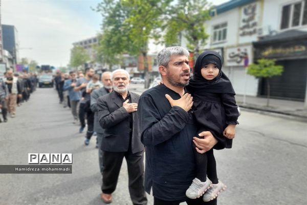 آیین دسته‌روی سالروز شهادت امام علی (ع) در قائمشهر