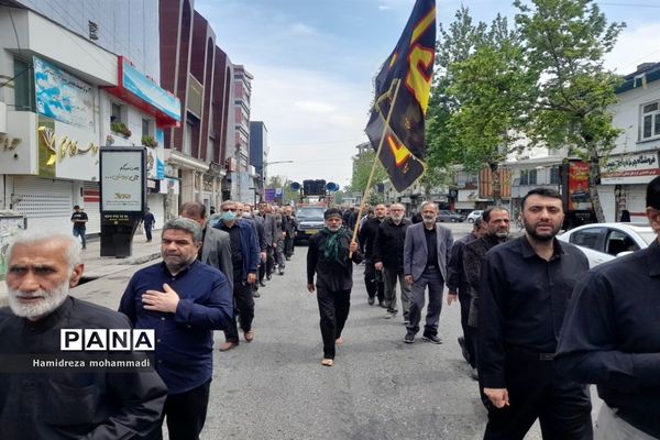 آیین دسته‌روی سالروز شهادت امام علی (ع) در قائمشهر