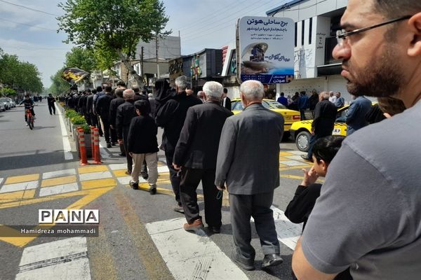 آیین دسته‌روی سالروز شهادت امام علی (ع) در قائمشهر