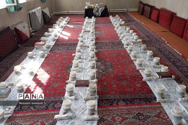 مراسم افطاری و دعای توسل در مدرسه شهریار