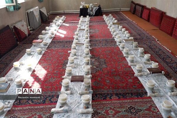 مراسم افطاری و دعای توسل در مدرسه شهریار