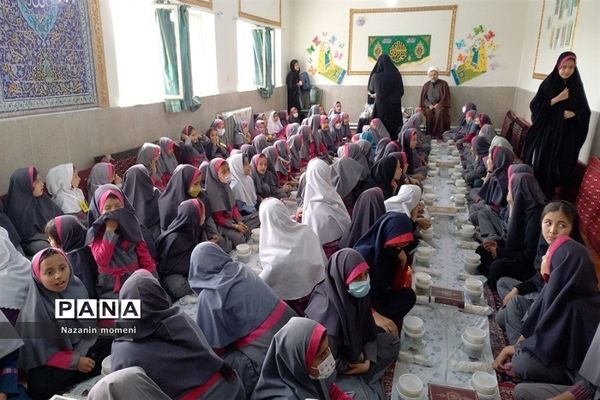 مراسم افطاری و دعای توسل در مدرسه شهریار