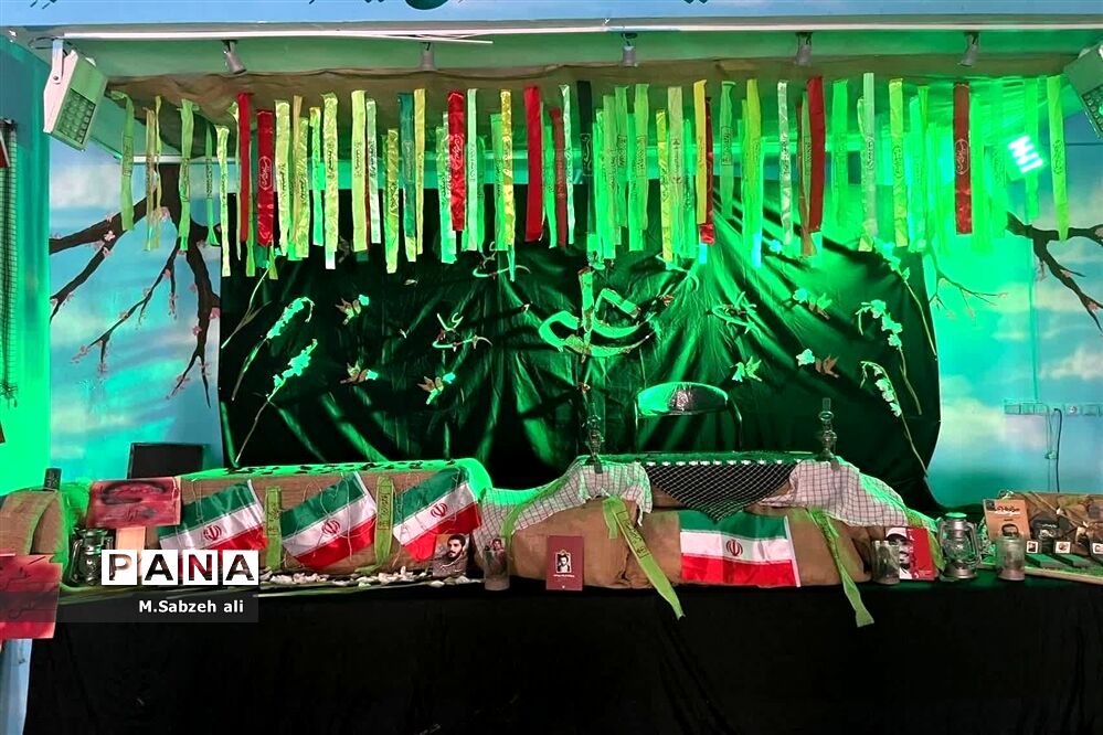 تشییع پیکر شهید گمنام همزمان با شهادت حضرت عشق علی (ع)