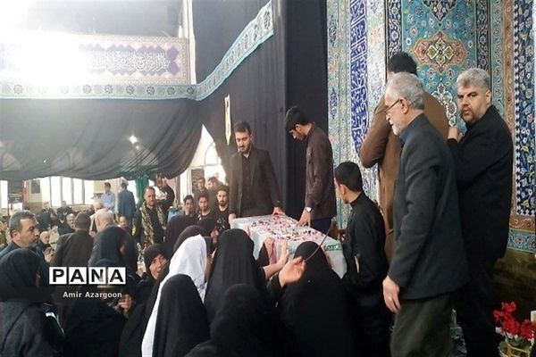 استقبال از شهید گمنام در قائمشهر
