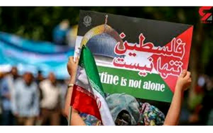 لحظه‌شماری دانش‌آموزان برای حضور در راهپیمایی روز جهانی قدس/ فیلم