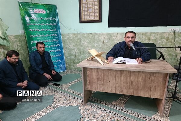 آیین استقبال از پیکر شهید گمنام در آموزش‌و‌پرورش ملارد