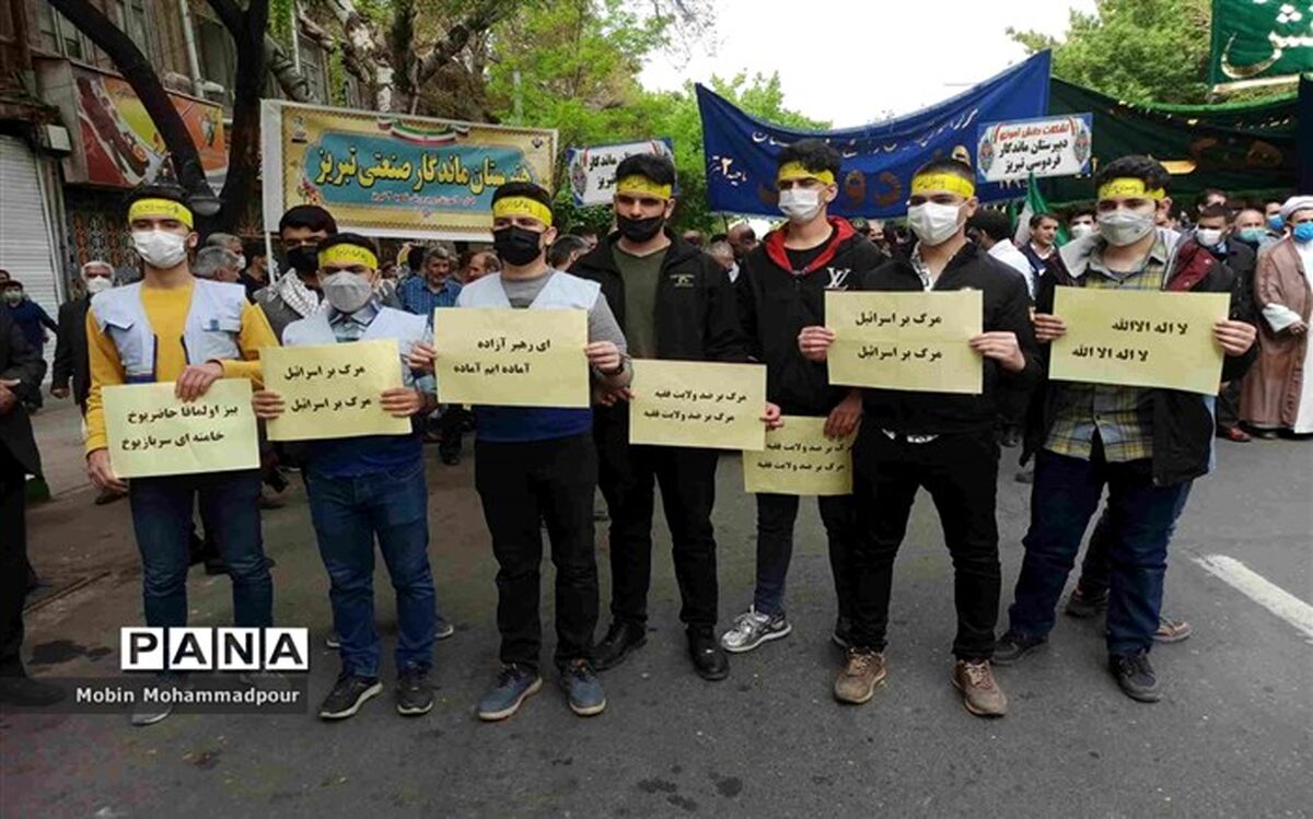 پیام رئیس سازمان دانش‌آموزی آذربایجان‌ شرقی به‌مناسبت روز قدس