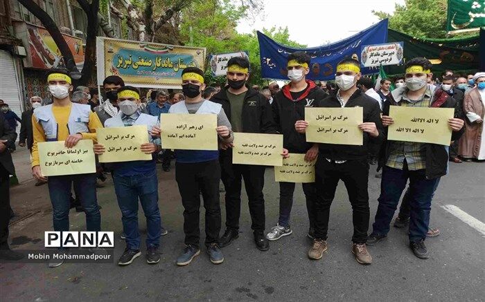 پیام رئیس سازمان دانش‌آموزی آذربایجان‌ شرقی به‌مناسبت روز قدس