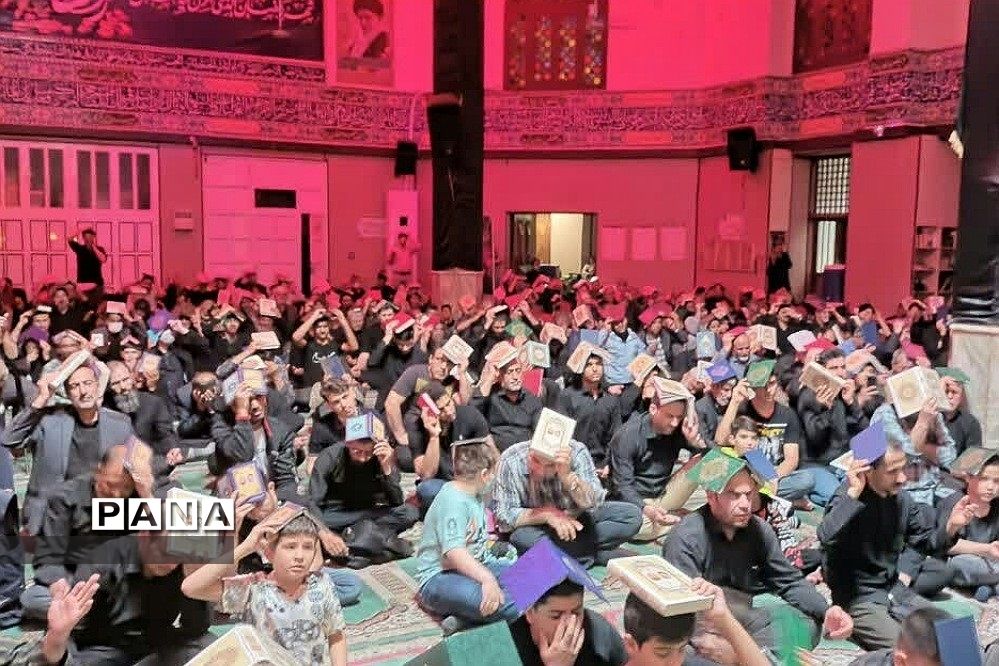 احیاء شب قدر در مسجد جامع‌المهدی شهرری