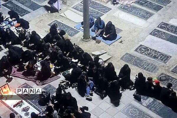 مراسم احیای شب بیست و سوم ماه رمضان در آستان مقدس امامزادگان طاهر و مطهر شهرستان ورامین