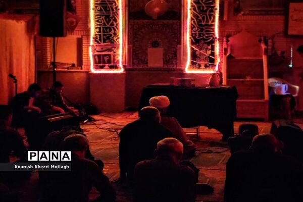 مراسم احیای شب بیست و سوم ماه مبارک رمضان و برپایی موکب امیرالمؤمنین در شهرستان کازرون