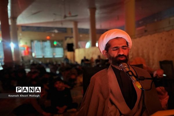 مراسم احیای شب بیست و سوم ماه مبارک رمضان و برپایی موکب امیرالمؤمنین در شهرستان کازرون