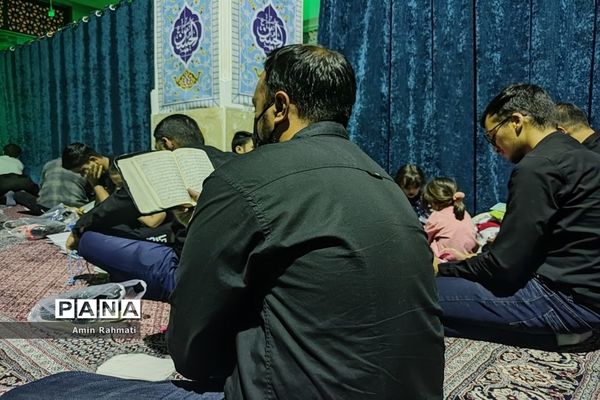 برگزاری مراسم احیای شب قدر در حرم مطهر علی ابن حمزه(ع)