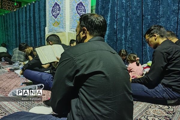 برگزاری مراسم احیای شب قدر در حرم مطهر علی ابن حمزه(ع)