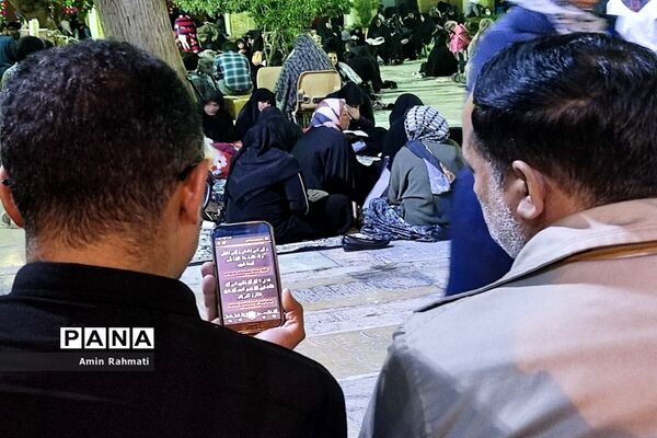 برگزاری مراسم احیای شب قدر در حرم مطهر علی ابن حمزه(ع)