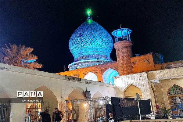 برگزاری مراسم احیای شب قدر در حرم مطهر علی ابن حمزه(ع)