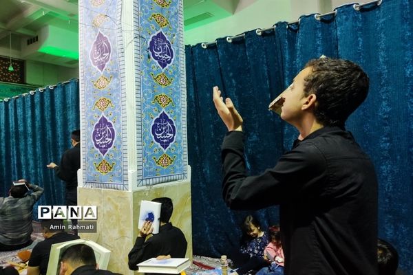 برگزاری مراسم احیای شب قدر در حرم مطهر علی ابن حمزه(ع)