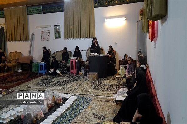 مراسم احیای شب بیست و سوم ماه رمضان در مسجد سیدالشهدا شهرک آزادگان