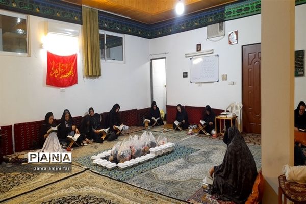 مراسم احیای شب بیست و سوم ماه رمضان در مسجد سیدالشهدا شهرک آزادگان