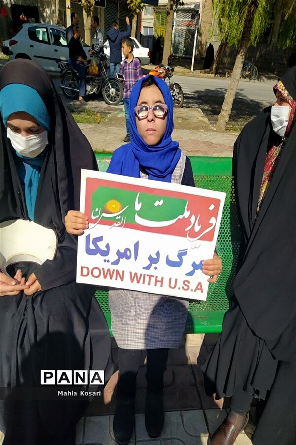 راهپیمایی روز جهانی قدس در شهرستان اقلید