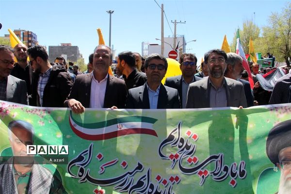 راهپیمایی روز قدس در شهرکرد