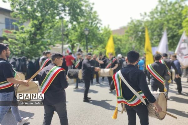 راهپیمایی روز قدس در علی آباد کتول