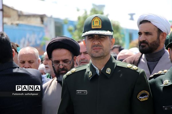 حضور پرشور دهه‌نودی‌ها در راهپیمایی روز قدس شهرستان قرچک