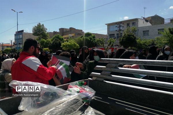 راهپیمایی روز قدس در صفادشت