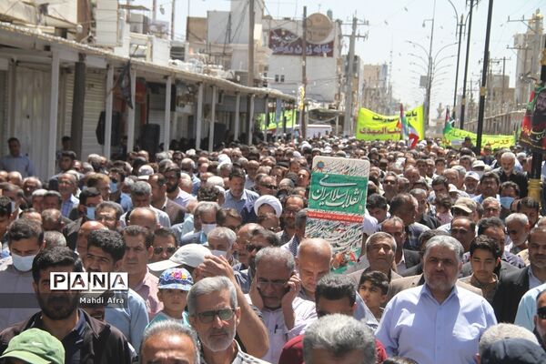 برگزاری راهپیمایی روز جهانی قدس در بهبهان