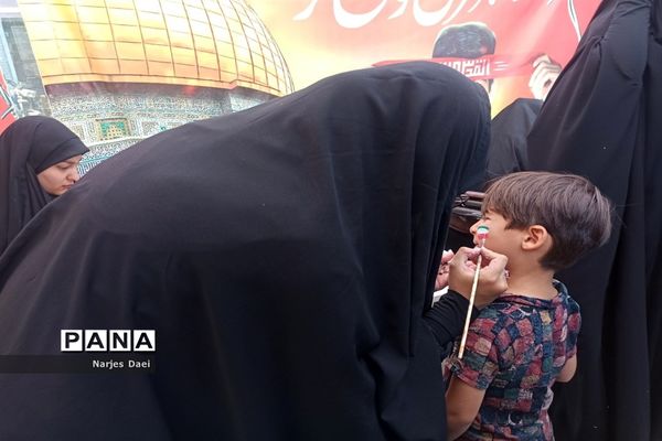 راهپیمایی بزرگ مردم مشهد در آخرین جمعه ماه مبارک رمضان