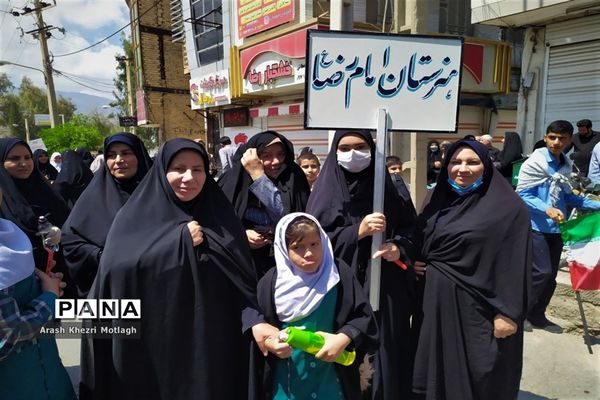 راهپیمایی روز جهانی قدس در شهرستان کازرون