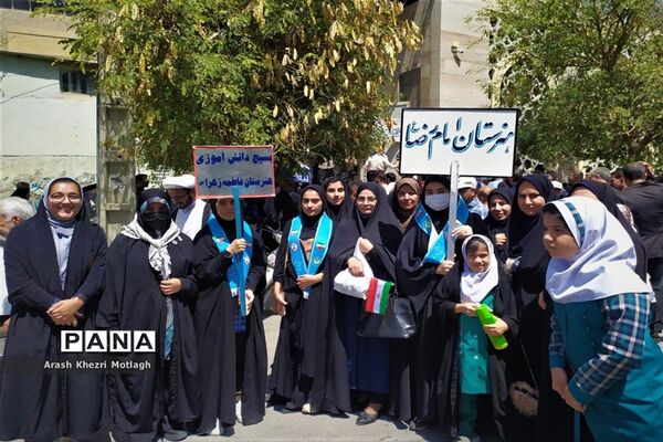 راهپیمایی روز جهانی قدس در شهرستان کازرون