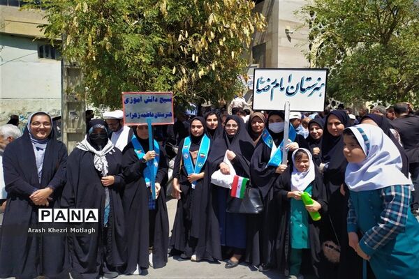 راهپیمایی روز جهانی قدس در شهرستان کازرون