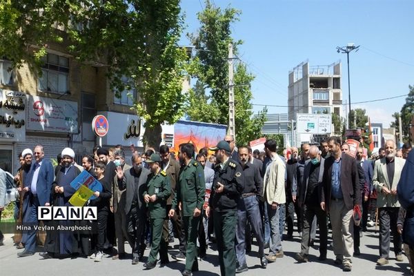 راهپیمایی بزرگ روز قدس در شهرستان شهید پرور پیشوا