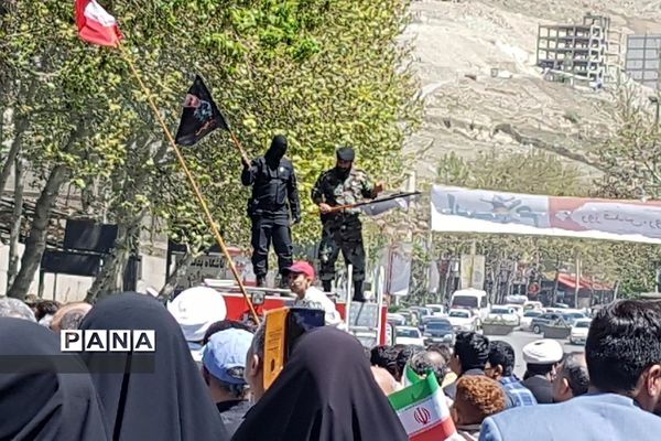 راهپیمایی روز قدس در رودهن