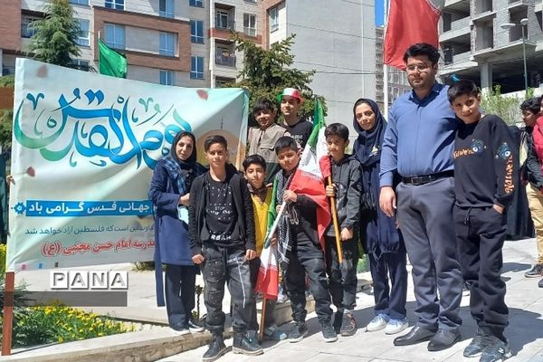 راهپیمایی روز قدس در رودهن