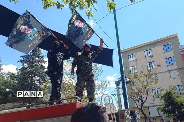 راهپیمایی روز قدس در رودهن