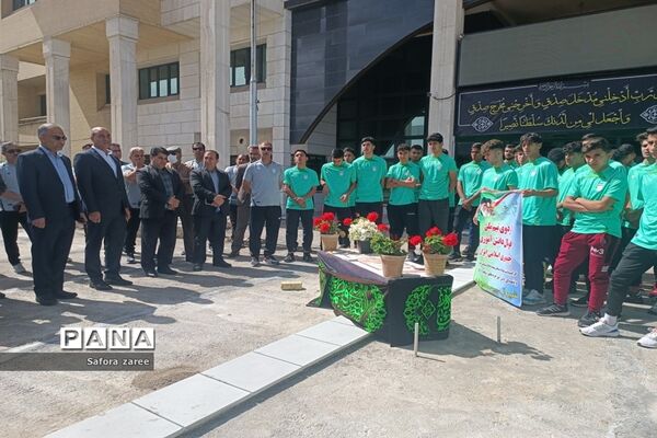 حضور باشکوه مردم و مسئولان سازمان دانش‌آموزی استان فارس در راهپیمایی روز قدس